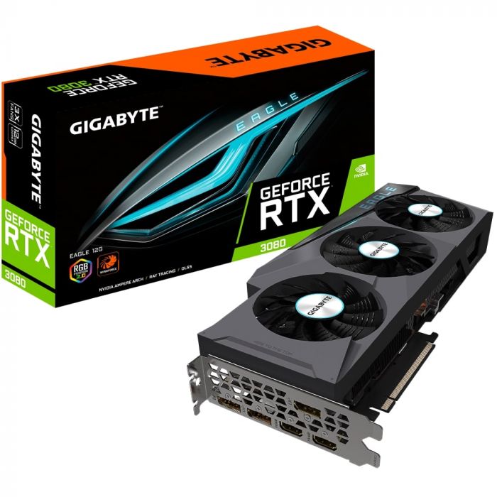 Відеокарта GIGABYTE GeForce RTX3080 12Gb GDDR6 EAGLE LHR