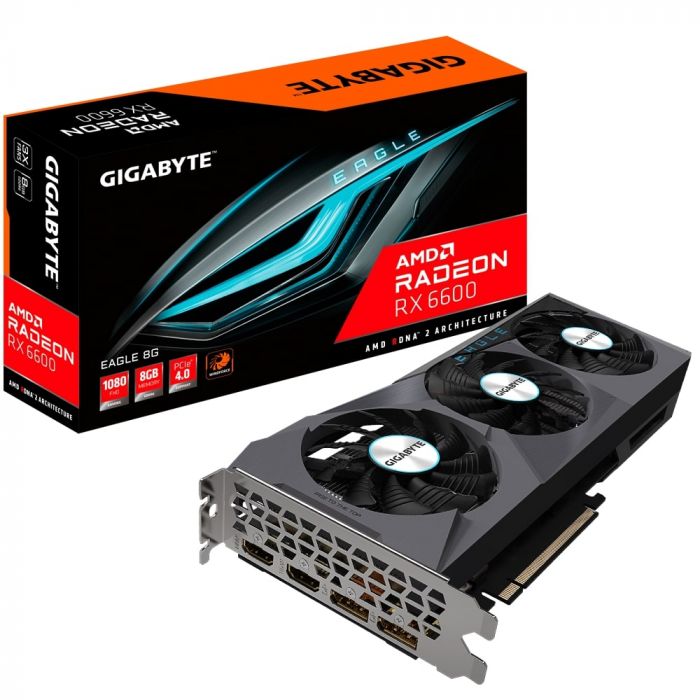 Відеокарта GIGABYTE Radeon RX 6600 8GB DDR6 EAGLE