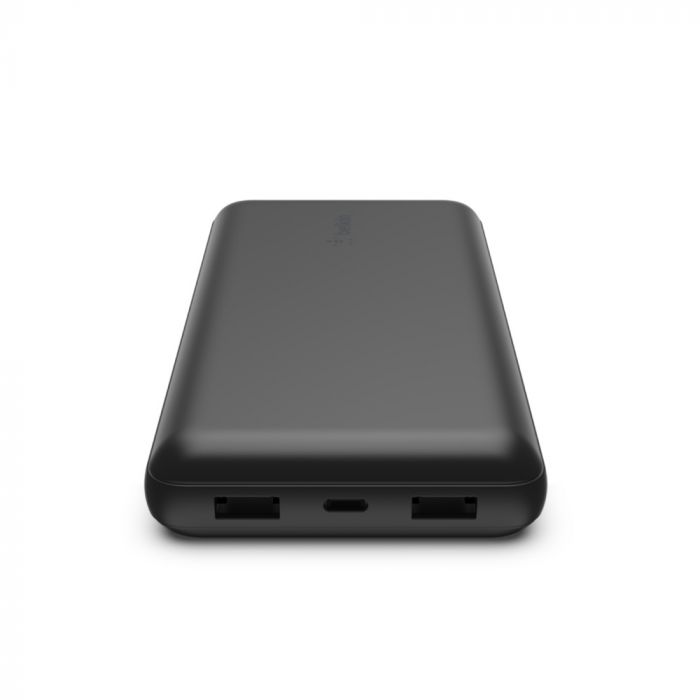 Портативний зарядний пристрій Power Bank Belkin 20000mAh, 15W, Dual USB-A, USB-C, black