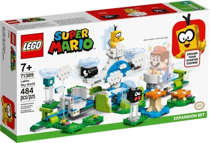 Конструктор LEGO Super Mario Небесний світ Лакіту. Додатковий рівень 71389