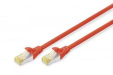 Патч-корд DIGITUS CAT 6a S-FTP, 0,5м, AWG 26/7 червоний