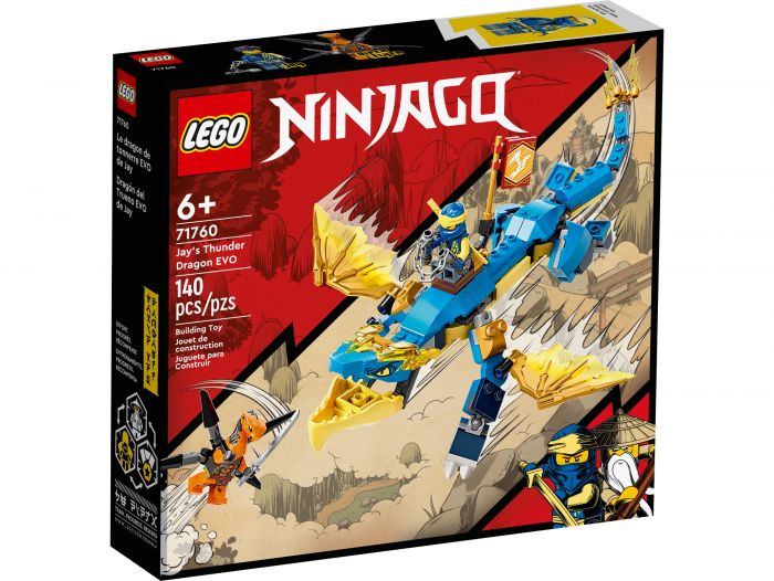 Конструктор LEGO Ninjago Грозовий дракон ЕВО Джея 71760