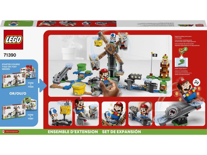 Конструктор LEGO Super Mario Сутичка з Резнором. Додатковий рівень 71390