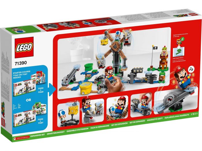 Конструктор LEGO Super Mario Сутичка з Резнором. Додатковий рівень 71390