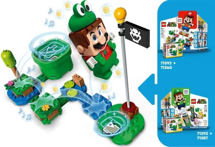 Конструктор LEGO Super Mario Маріо-жаба. Бонусний костюм 71392