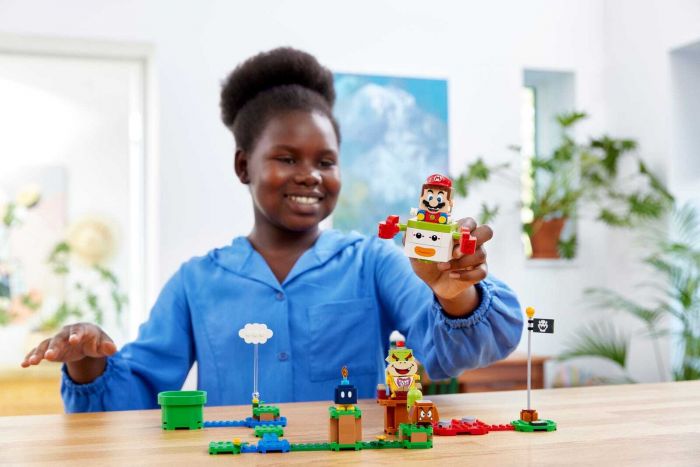 Конструктор LEGO Super Mario Додатковий набір «Автомобіль-клоун» Боузера-молодшого 71396