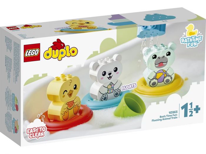 Конструктор LEGO DUPLO My First Веселе купання: Плаваючий потяг із тваринами 10965