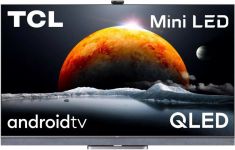 Телевізор 55" Mini LЕD 4K TCL 55C825 Smart, Android, Silver, ONKYO sound Артикул: 55C825