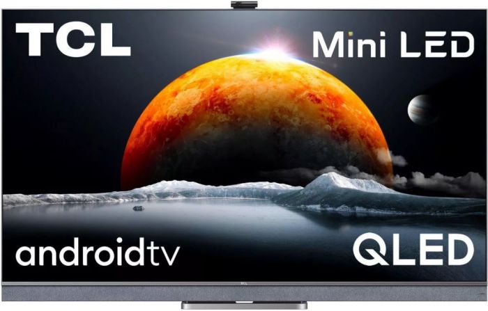 Телевізор 55" Mini LЕD 4K TCL 55C825 Smart, Android, Silver, ONKYO sound