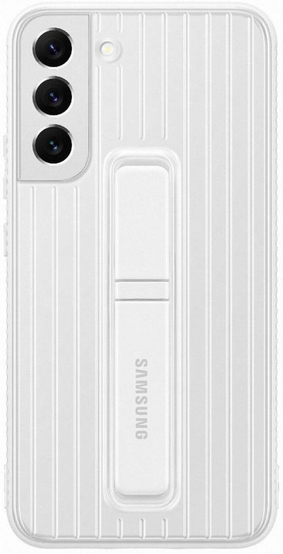 Чохол Samsung Protective Standing Cover для смартфону Galaxy S22+ (S906) White