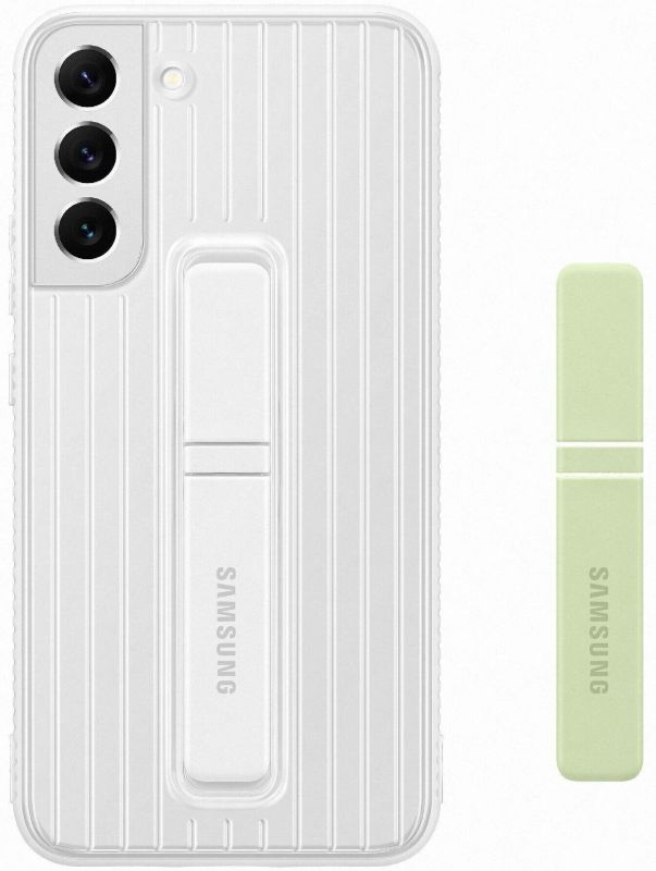 Чохол Samsung Protective Standing Cover для смартфону Galaxy S22+ (S906) White