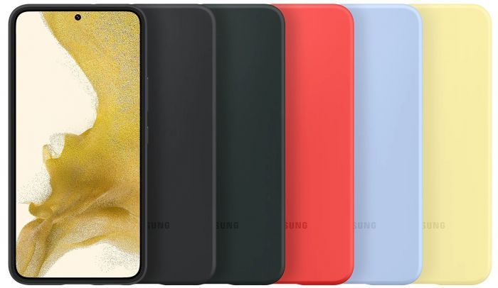 Чохол Samsung Silicone Cover для смартфону Galaxy S22 (S901) Forest Green