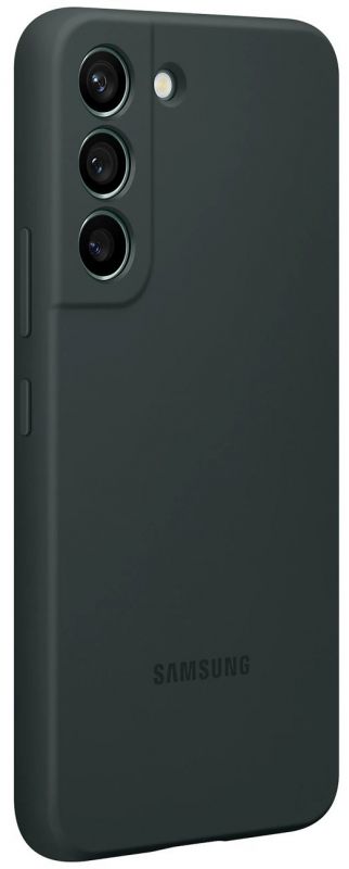 Чохол Samsung Silicone Cover для смартфону Galaxy S22 (S901) Forest Green