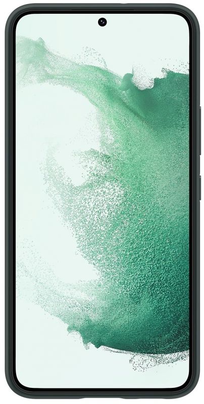 Чохол Samsung Silicone Cover для смартфону Galaxy S22 (S901) Forest Green