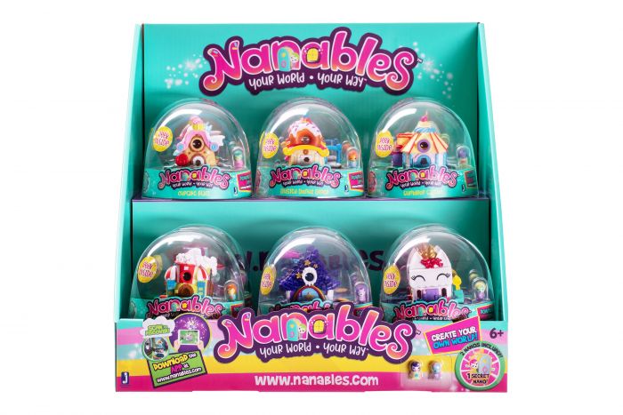 Ігрова фігурка Jazwares Nanables Small House Містечко солодощів, Кондитерська Найкращі капкейки