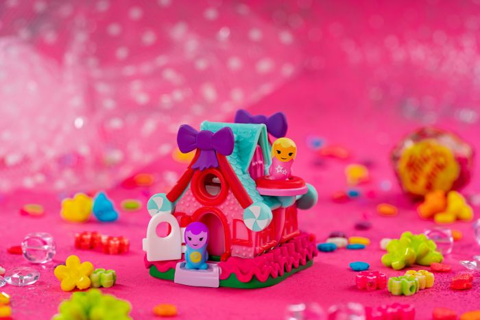 Ігрова фігурка Jazwares Nanables Small House Містечко солодощів, Студія танцю "Луї-Поп"