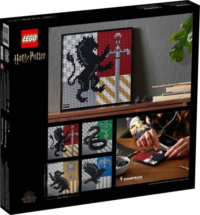 Конструктор LEGO Art Harry Potter Герби Гоґвортса 31201