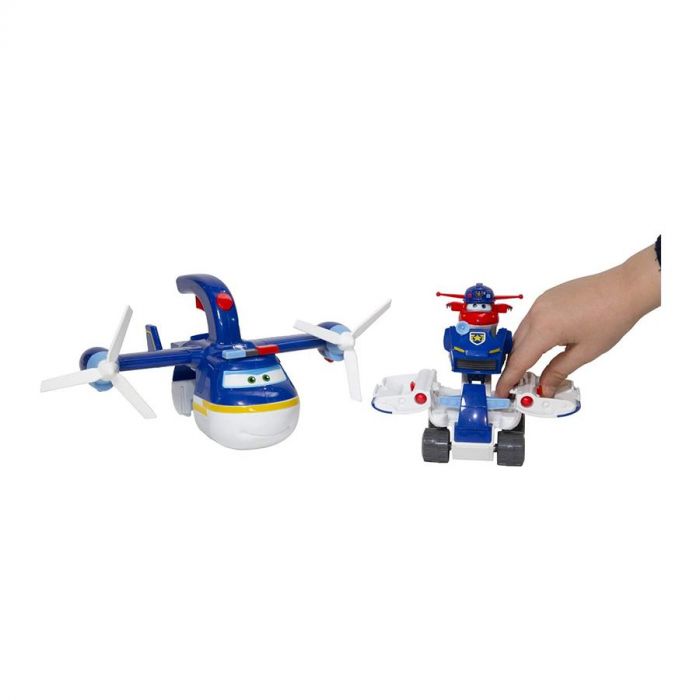 Ігровий набір Super Wings 2-in-1 Police Patroller 2в1 Поліцейський транспорт