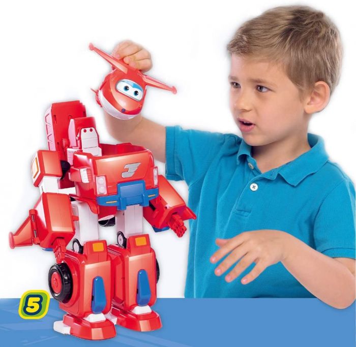 Ігровий набір Super Wings Transforming Vehicles Jett, Джетт