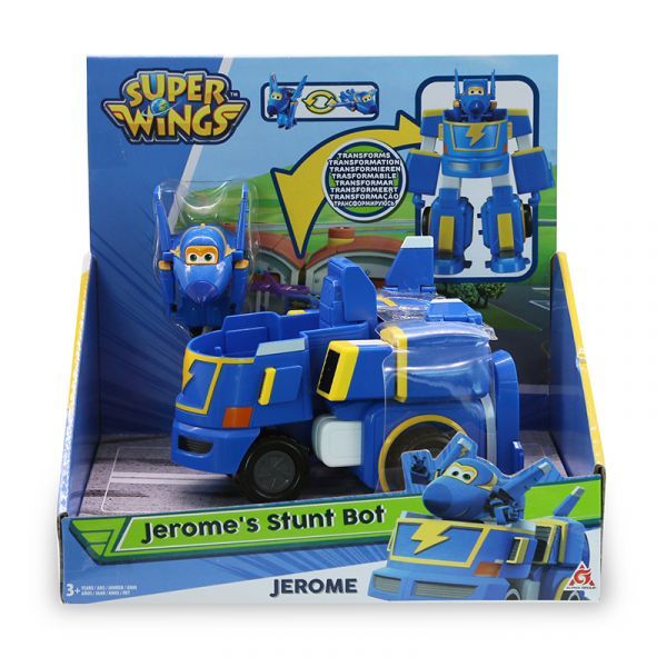 Ігровий набір Super Wings Transforming Vehicles Jerome, Джером