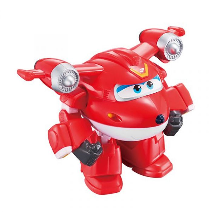 Ігровий набір Super Wings Supercharge Articulated Action Vehicle Jett, Джет