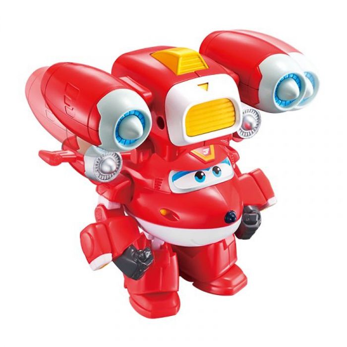 Ігровий набір Super Wings Supercharge Articulated Action Vehicle Jett, Джет