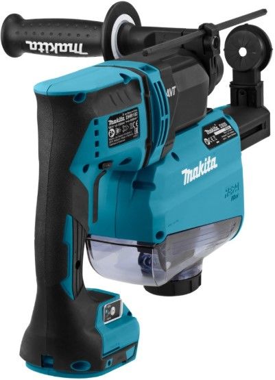 Перфоратор Makita DHR182ZWJ акумуляторний, SDS-Plus LXT, 18В, сист. вид. пилу DX05, кейс Makpac, 2.7 кг, SOLO