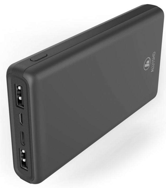 Портативний зарядний пристрій Power Bank Hama ALU15HD 15000 mAh Anthracite