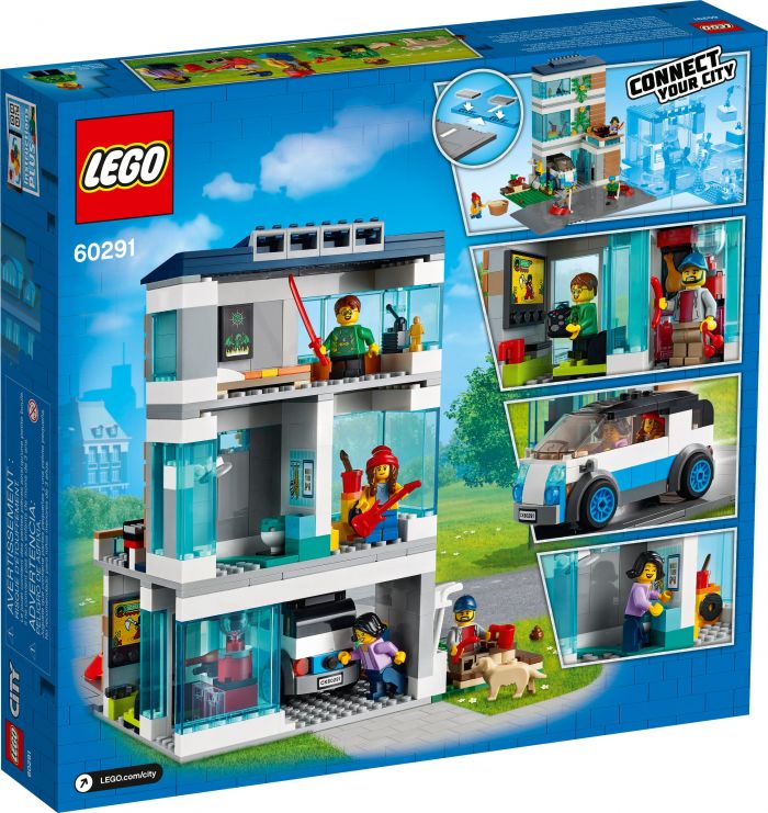 Конструктор LEGO City Сучасний сімейний будинок 60291