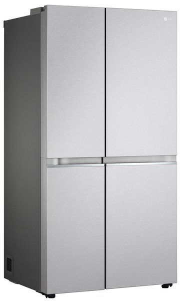 Холодильник SBS LG GC-B257SSZV, 179х74х91см, 2 дв., Холод.відд. - 414л, Мороз. відд. - 233л, A+, NF, Інв., Зона свіжості, Внутрішн. дисплей, Сталевий