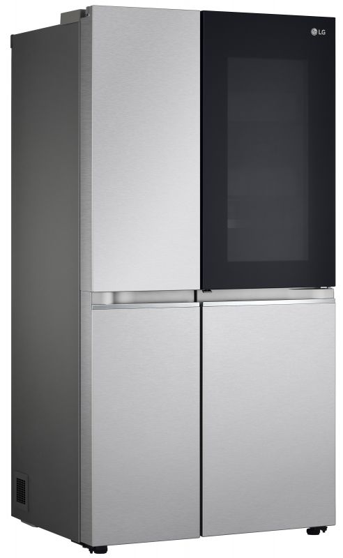 Холодильник SBS LG GC-Q257CAFC, 179х74х91см, 2 дв., Холод.відд. - 414л, Мороз. відд. - 233л, A+, NF, Лінійний , Зона свіжості, Door in door, Нержавіюча сталь