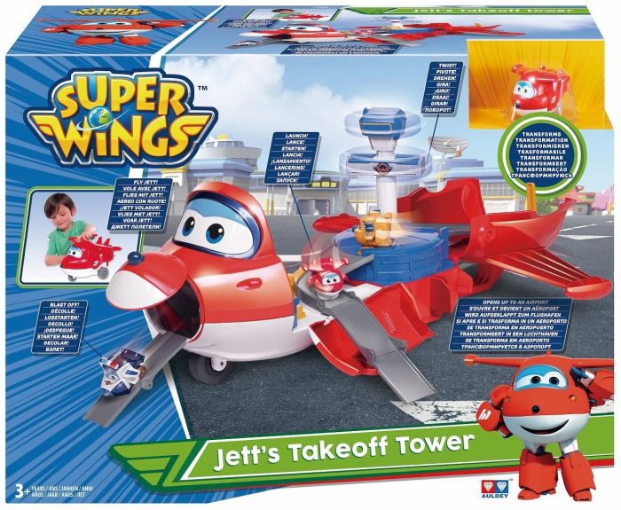 Ігровий набір Super Wings Jett's Takeoff Tower Злітна вежа Джетта