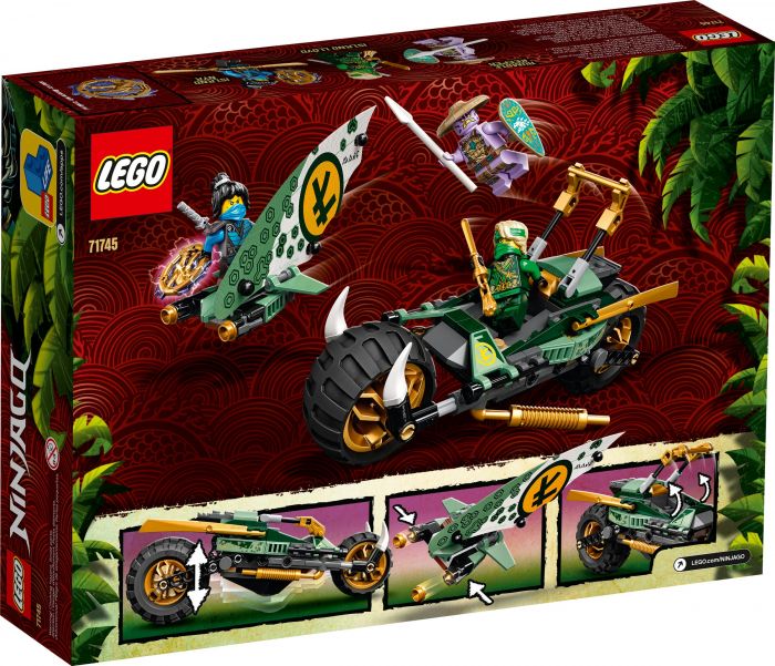 Конструктор LEGO Ninjago Мотоцикл Ллойда для джунглів 71745