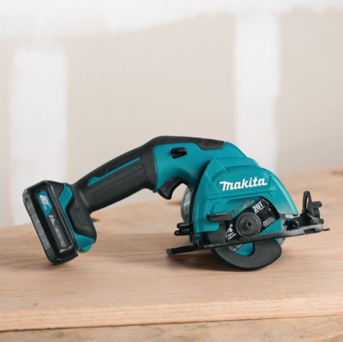 Акумуляторна ручна дискова пила Makita, HS301DZ, CXT, 10.8В Slider, 85мм, 1.6 кг, SOLO