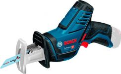 Пила шабельна Bosch GSA 12V-14, акум., 12В, хід 14.5, 3000 хід/хв, 1.2кг