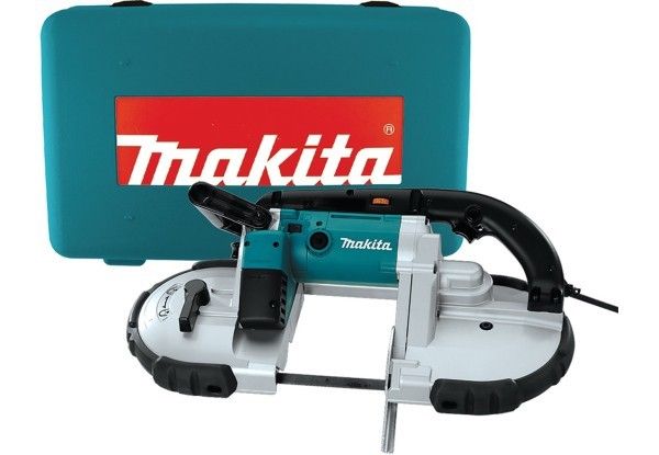 Стрічкова пила Makita 2107FK, 710Вт, 80 м/хв, 1140*13*0.5мм, 6 кг.