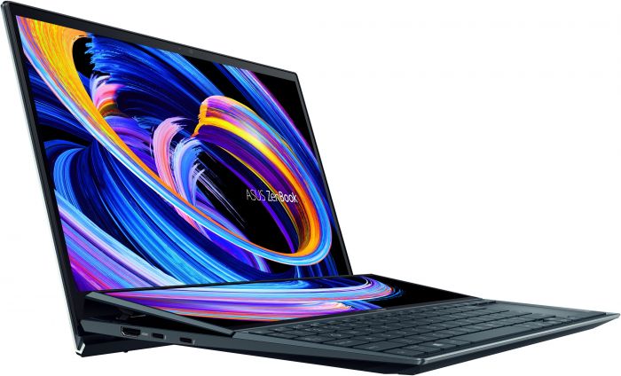 Ноутбук ASUS ZenBook Duo UX482EG-HY419W 14FHD Touch IPS/Intel i5-1135G7/16/512F/NVD450-2/W11/Blue