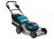 Газонокосарка Makita DLM533Z, акумуляторна, 2х18В, 2300 м2, 70 л, 20 - 100 мм (10 позицій), 43.9 кг, SOLO