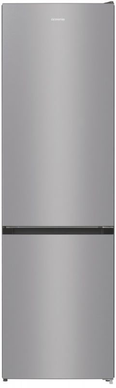 Холодильник з нижн. мороз. камерою Gorenje NRK6202EXL4 200х60х60см, 2 двері, 235( 96)л, А++, NoFrost+ , Зона св-ті, нержав