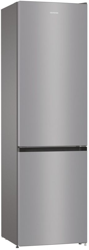 Холодильник з нижн. мороз. камерою Gorenje NRK6202EXL4 200х60х60см, 2 двері, 235( 96)л, А++, NoFrost+ , Зона св-ті, нержав