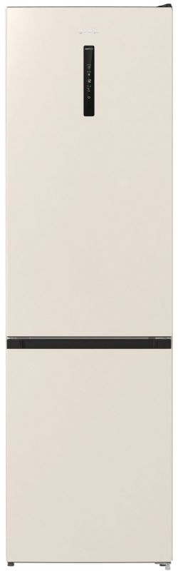 Холодильник з нижн. мороз. камерою Gorenje NRK6202EXL4 200х60х60см, 2 двері, 235( 96)л, А++, NoFrost+ , Зона св-ті, нержав