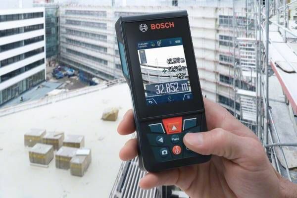 Далекомір лазерний Bosch GLM 120 C + штатив BT 150, 0.08-120 м, Bluetooth