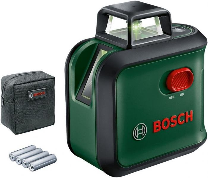 Нівелір лазерний Bosch UniversalLevel 360 +висок, діапазон± 4°,± 0.4 мм на 30 м до 24 м, 0.56 кг