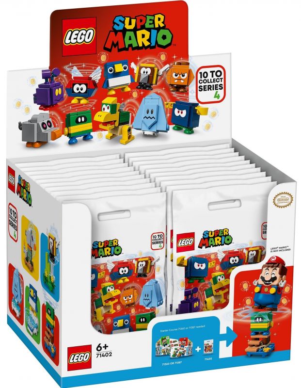 Конструктор LEGO Super Mario Фігурки персонажів: серія 4 71402