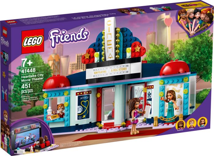 Конструктор LEGO Friends Кінотеатр у Хартлейк-Сіті 41448