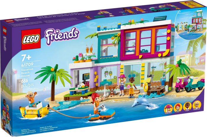 Конструктор LEGO Friends Пляжний будинок для відпочинку 41709