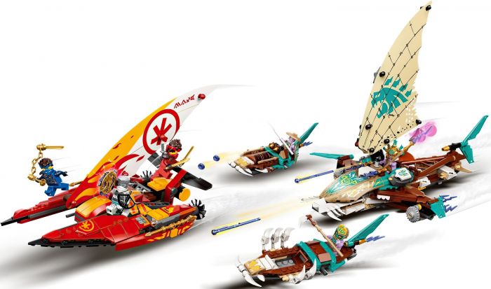 Конструктор LEGO Ninjago Морський бій на катамарані 71748