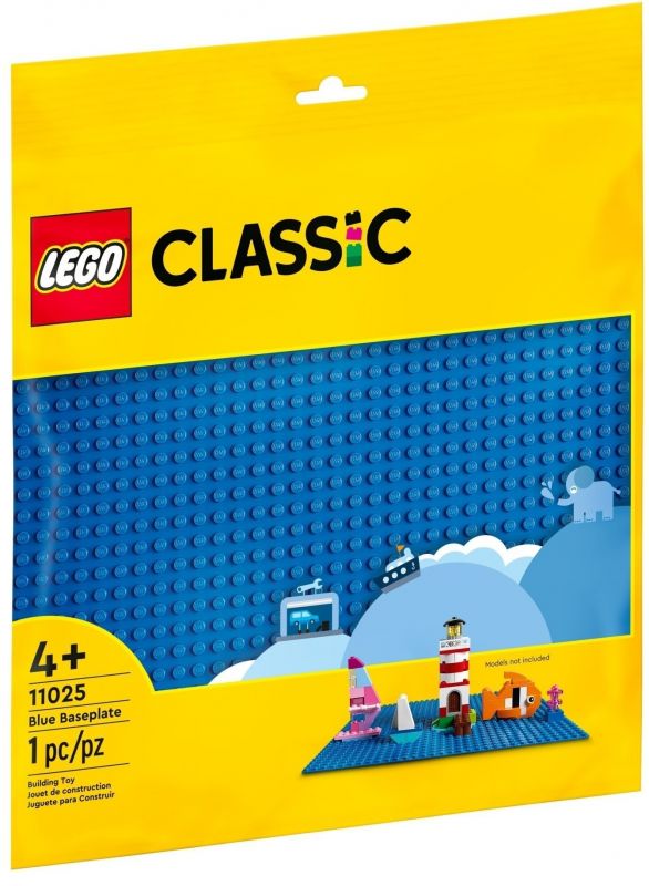 Конструктор LEGO Classic Базова пластина синього кольору 11025