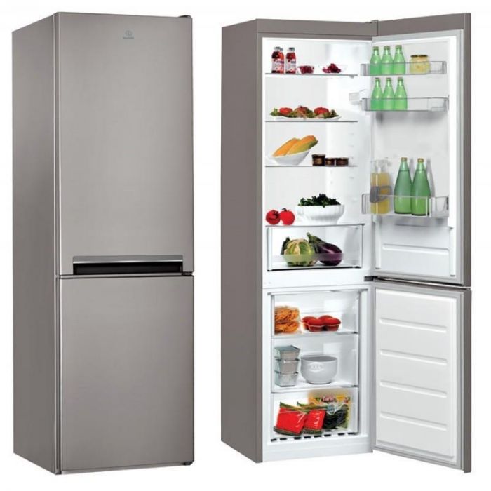 Холодильник з нижн. мороз. камерою Indesit LI8S1EW, 187х66х60см, 2 дв., Х- 213л, М- 90л, A+, ST, Білий