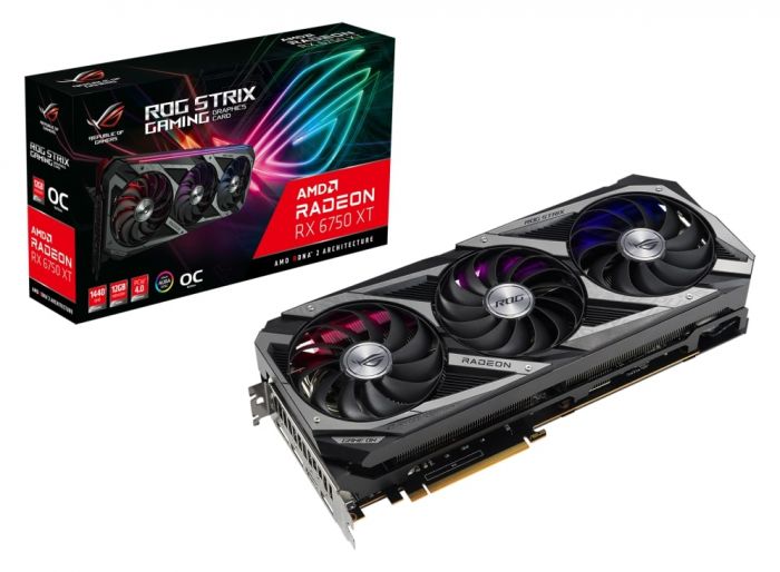 Вiдеокарта ASUS Radeon RX 6750 XT 12GB GDDR6 STRIX